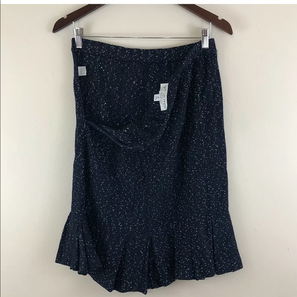 St John 2 Piece Skirt Suit Set Marled Wool Size 6 - Picture 8 of 11